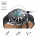 KARTICE for Galaxy Watch 3 45mm ベゼルリング+ガラスフィルム 保護ベゼルカバー アンチリング 傷防止 高級感 耐指紋 液晶保護フィルム 9H硬度（ブラック）