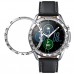 Galaxy Watch 3 45mm ベゼルリング フィルム, KARTICE Compatible With Galaxy Watch 3 45mm ベゼル 保護カバー アンチリング，9H硬度,傷直し,耐指紋,Galaxy Watch 3 45mm フィルムガラス(シルバー ベゼルリング+ガラスフィルム)
