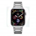 KARTICE Compatible Apple Watch 5/4/3/2/1 バンド 高級ステンレス製ベルド ビジネス風バンド おしゃれーバンド 調整工具が要らない Apple Watch Series 5/4/3/2/1 (40mm/38mm,シルバー)